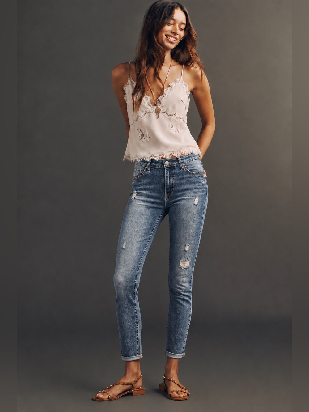 NWT Anthropologie Etienne Marcel Distressed Skinny (28)